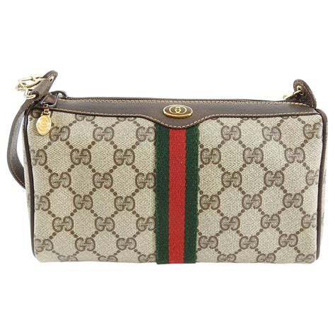 vintage canvas gucci|Gucci vintage canvas bag.